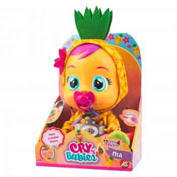 As company Cry Babies Tutti Frutti - Interactive Baby Doll Cries Real Tears 4104-93799 8421134093799