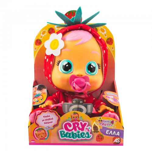 As company Cry Babies Tutti Frutti - Interactive Baby Doll Cries Real Tears 4104-93799 8421134093799
