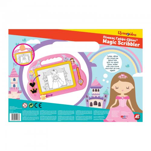 As company Magic Scribbler Princess For Ages 3+ 1028-12263 5203068122638