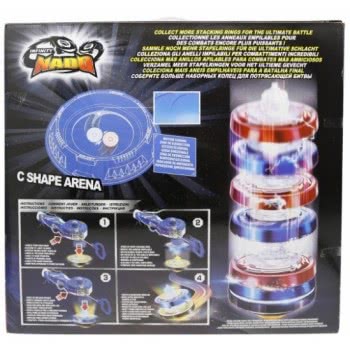 Auldey Toys Infinity Nado V Stackable – Deluxe Battle Set Arena Ares Wings Vs Fiery Dragon 634806Η 6911400392579