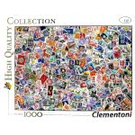 Clementoni Παζλ Quality Collection Γραμματόσημα 1000 Τμχ 1220-39387 8005125393879