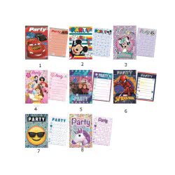 Group Operation Party Invitations - 1 Piece F01876 8719558018765