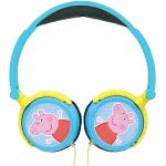 Lexibook Peppa Pig Stereo Wired Foldable Headphone With Kids Safe Volume HP015PP 3380743058917