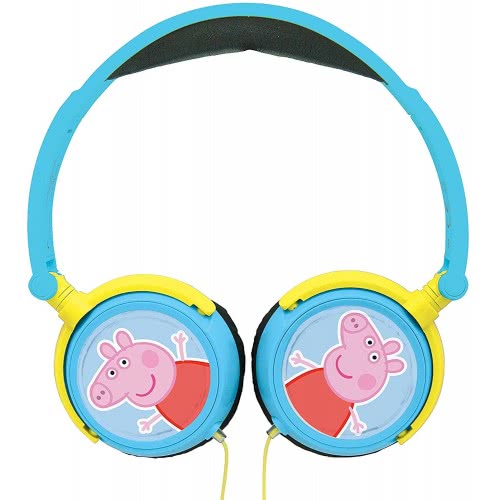 Lexibook Ακουστικά Peppa Pig Stereo Wired Foldable Headphone With Kids Safe Volume HP015PP 3380743058917