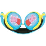 Lexibook Peppa Pig Stereo Wired Foldable Headphone With Kids Safe Volume HP015PP 3380743058917