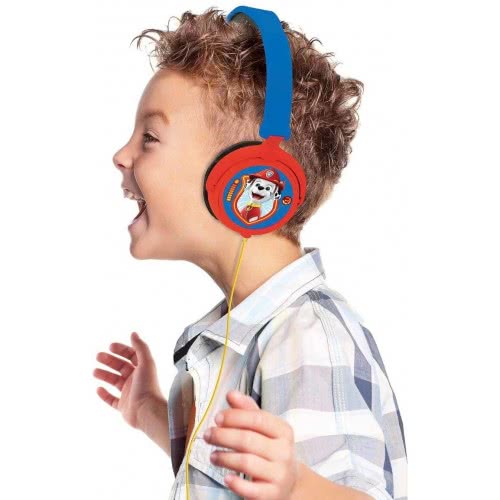 Lexibook Ακουστικά Paw Patrol Stereo Wired Foldable Headphone With Kids Safe Volume HP015PA 3380743075327