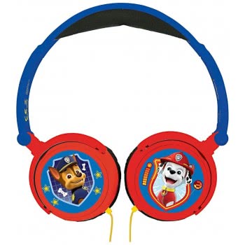 Lexibook Paw Patrol Stereo Wired Foldable Headphone With Kids Safe Volume HP015PA 3380743075327
