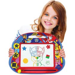 Lexibook Πίνακας Γράψε-Σβήσε Paw Patrol Magnetic Multicolor Drawing Board With Accessories A5 Format CRPA550 3380743082080