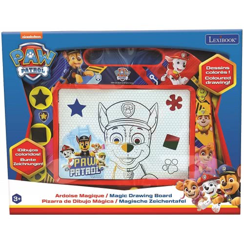 Lexibook Paw Patrol Magnetic Multicolor Drawing Board With Accessories A5 Format CRPA550 3380743082080