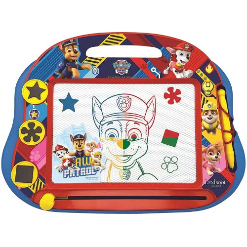 Lexibook Πίνακας Γράψε-Σβήσε Paw Patrol Magnetic Multicolor Drawing Board With Accessories A5 Format CRPA550 3380743082080