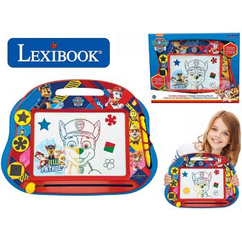 Lexibook Paw Patrol Magnetic Multicolor Drawing Board With Accessories A5 Format CRPA550 3380743082080