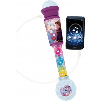 Lexibook Μικρόφωνο Frozen Trendy Με Φως Και Ηχεία (Aux-In), Μελωδίες Και Ηχητικά Εφέ MIC90FZ 3380743087436