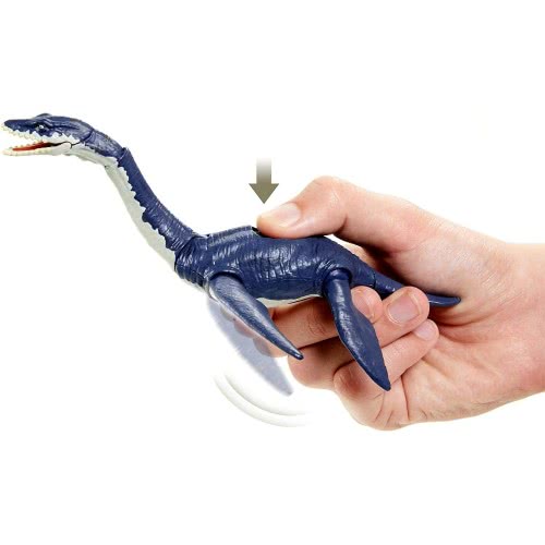 Mattel Jurassic World Savage Strike Βασικές Φιγούρες Δεινοσαύρων Με Σπαστά Μέλη Plesiosaurus GCR54 / GVG50 887961925265