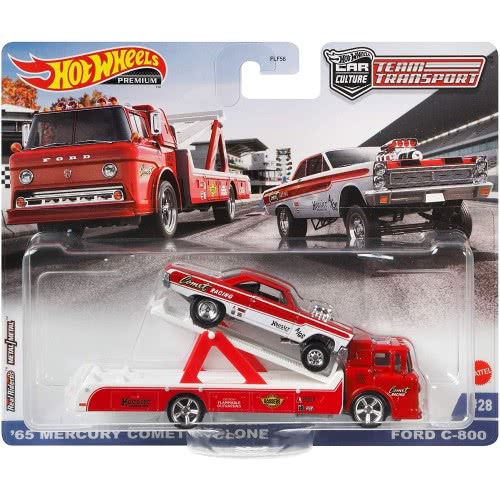 Mattel Hot Wheels Premium 2021 Team Transport 28 65 Mercury Comet Cyclone / Ford C-800 FLF56 / GRK59 887961906387