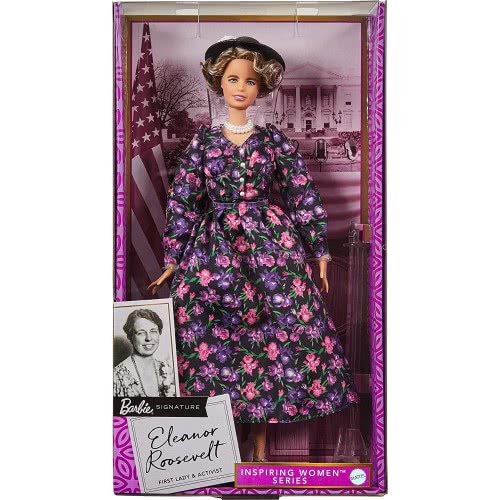 Mattel Eleanor Roosevelt Barbie Inspiring Women GTJ79 887961915921