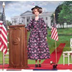 Mattel Eleanor Roosevelt Barbie Inspiring Women GTJ79 887961915921
