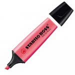 STABILO Boss Μαρκαδόρος Υπογράμμισης Ροζ 128070156 4006381333689