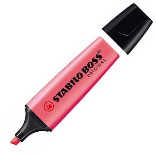 STABILO Boss Μαρκαδόρος Υπογράμμισης Ροζ 128070156 4006381333689