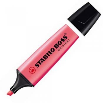 STABILO Boss Μαρκαδόρος Υπογράμμισης Ροζ 128070156 4006381333689