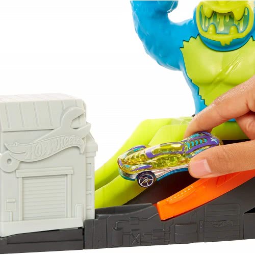 Mattel Hot Wheels Toxic Ape Attack Play Set Πίστα City Με Τέρατα FNB05 / GTT66 887961920659