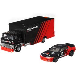 Mattel Hot Wheels Premium 2021 Team Transport 27 Nissan Skyline Gt-R / Sakura Sprinter FLF56 / GRK55 887961906257