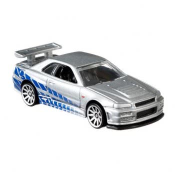 Mattel Hot Wheels Fast And Furious Nissan Skyline GTR GYN28 / GRP56 887961909906