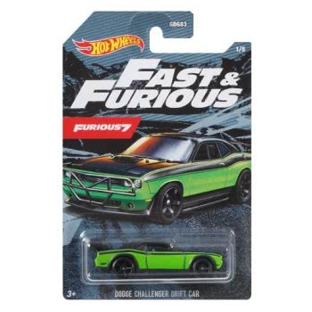 Mattel Hot Wheels Fast And Furious Dodge Challenger Drift Car GYN28 / GRP54 887961909890