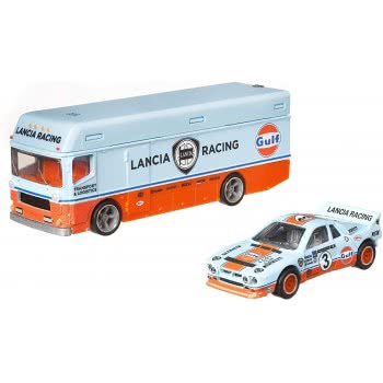 Mattel Hot Wheels Premium 2021 Team Transport 26 Lancia Rally 037 Euro Hauler FLF56 / GRK49 887961906424