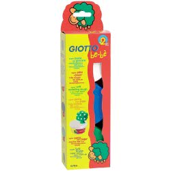 Giotto Bebe Πλαστοζυμαράκι Με Φυσικά Συστατικά 3 X 100 Gr Λευκό - Πράσινο - Μπλε 000462503 8000825462528