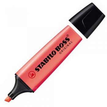 STABILO Boss Μαρκαδόρος Υπογράμμισης Κόκκινο 70/40 4006381333658