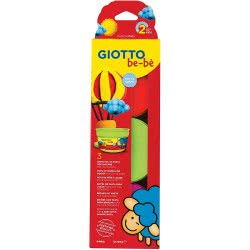 Giotto Bebe Πλαστοζυμαράκι Με Φυσικά Συστατικά 3 X 100 Gr Πορτοκαλί - Πράσινο - Ροζ 000462502 8000825462511