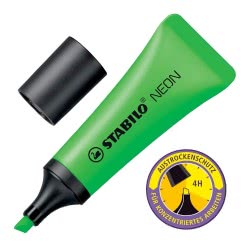 STABILO Μαρκαδόρος Neon Υπογράμμισης Πράσινο 128072042 4006381401074