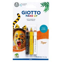 Giotto 3 Make Up Μολύβια Tiger Τίγρης 000473300 8000825029899