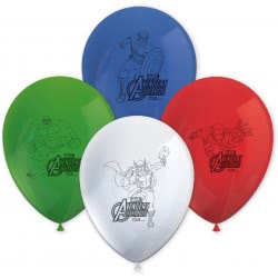PROCOS Balloons Marvel Avengers Multi Heroes 28 Cm  8 Pieces 084667 5201184846674