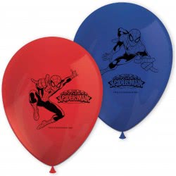 PROCOS Balloons Marvel Ultimate Spiderman 8 Pieces 081536 5201184815366
