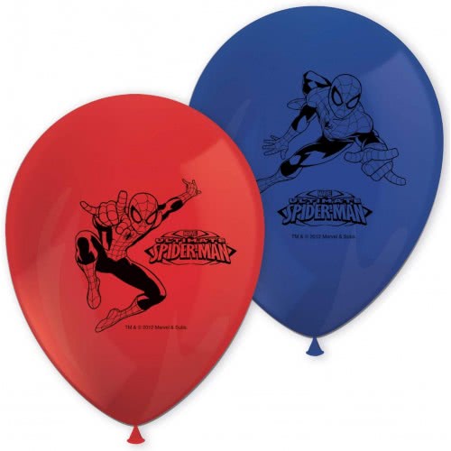 PROCOS Μπαλόνια Marvel Ultimate Spiderman 28 Εκ. 8Τμχ 081536 5201184815366