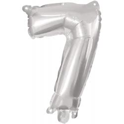 PROCOS Balloon Decorata Silver Foil 96Cm Νο 7 092473 5201184924730