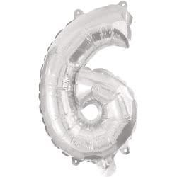 PROCOS Balloon Decorata Silver Foil 96Εκ. Νο 6 092472 5201184924723