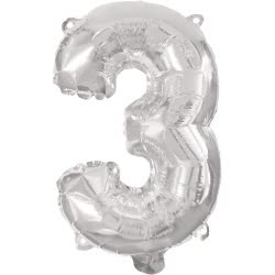 PROCOS Balloon Decorata Silver Foil 96Εκ. Νο 3 092469 5201184924693
