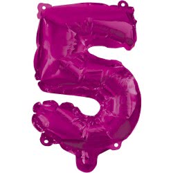 PROCOS Balloon Decorata Hot Pink Foil 96Εκ. Νο 5 Pink 092491 5201184924914