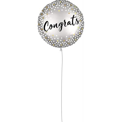 PROCOS Μπαλόνι Decorata Foil Congrats Metallic Spors 46Εκ. 1Τμχ 092421 5201184924211