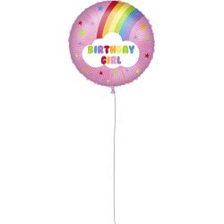 PROCOS Μπαλόνι Decorata Foil Birthday Girl Rainbow 46Εκ. 1Τμχ 092418 5201184924181
