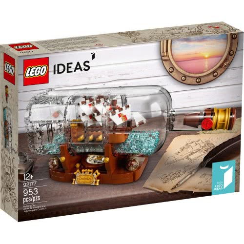 LEGO Ideas Ship In A Bottle 92177 5702016956344
