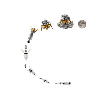 LEGO Ideas Nasa Apollo Saturn V 92176 5702016956337