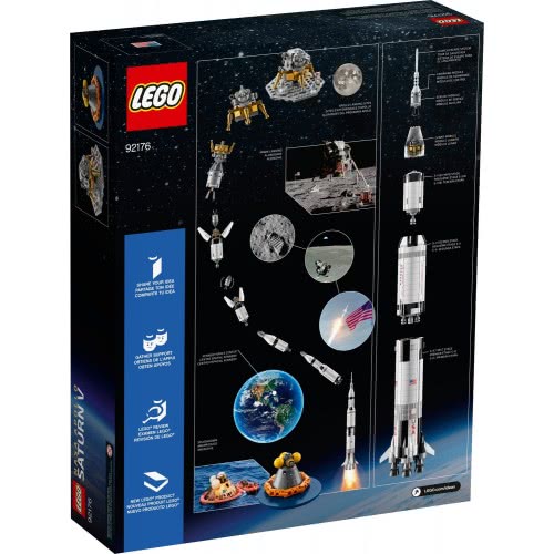 LEGO Ideas Nasa Apollo Saturn V 92176 5702016956337