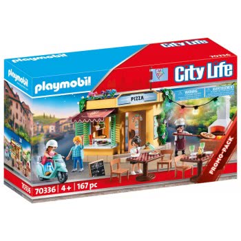 Playmobil Σετ Λαμπάδα City Life Πιτσαρία 10467 4008789104670