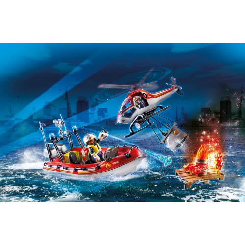 Playmobil Easter Candle City Life Fire Rescue Mission 10466 4008789104663