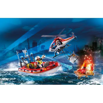 Playmobil Easter Candle City Life Fire Rescue Mission 10466 4008789104663