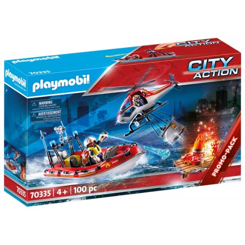 Playmobil Easter Candle City Life Fire Rescue Mission 10466 4008789104663