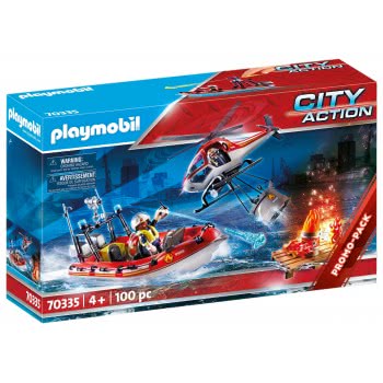 Playmobil Easter Candle City Life Fire Rescue Mission 10466 4008789104663